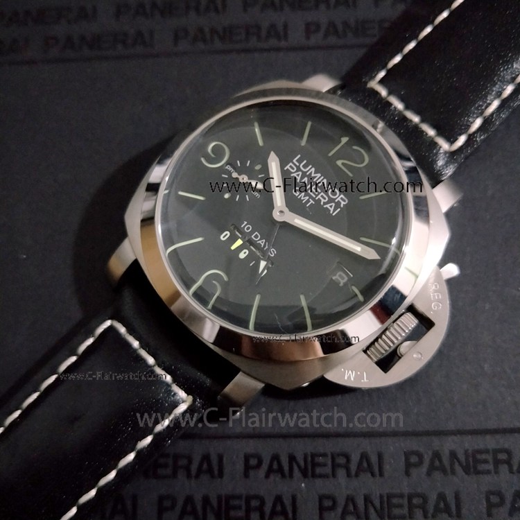 Officine Panerai PAM 270 Luminor GMT Power Reserve Steel Watch